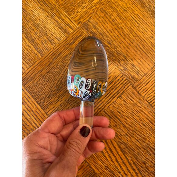 Millefiori Glass Bottle stop - Picture 3 of 5